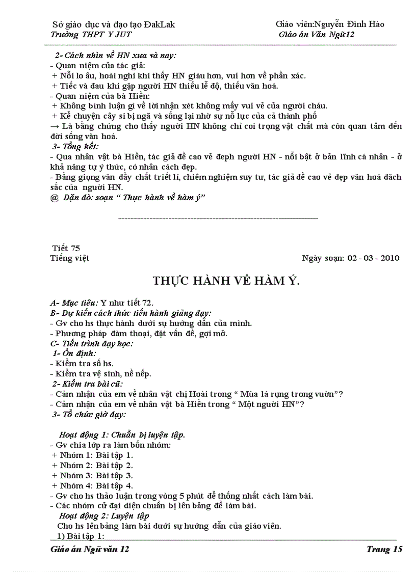 image for page Giáo án ngữ văn 12 ki 2