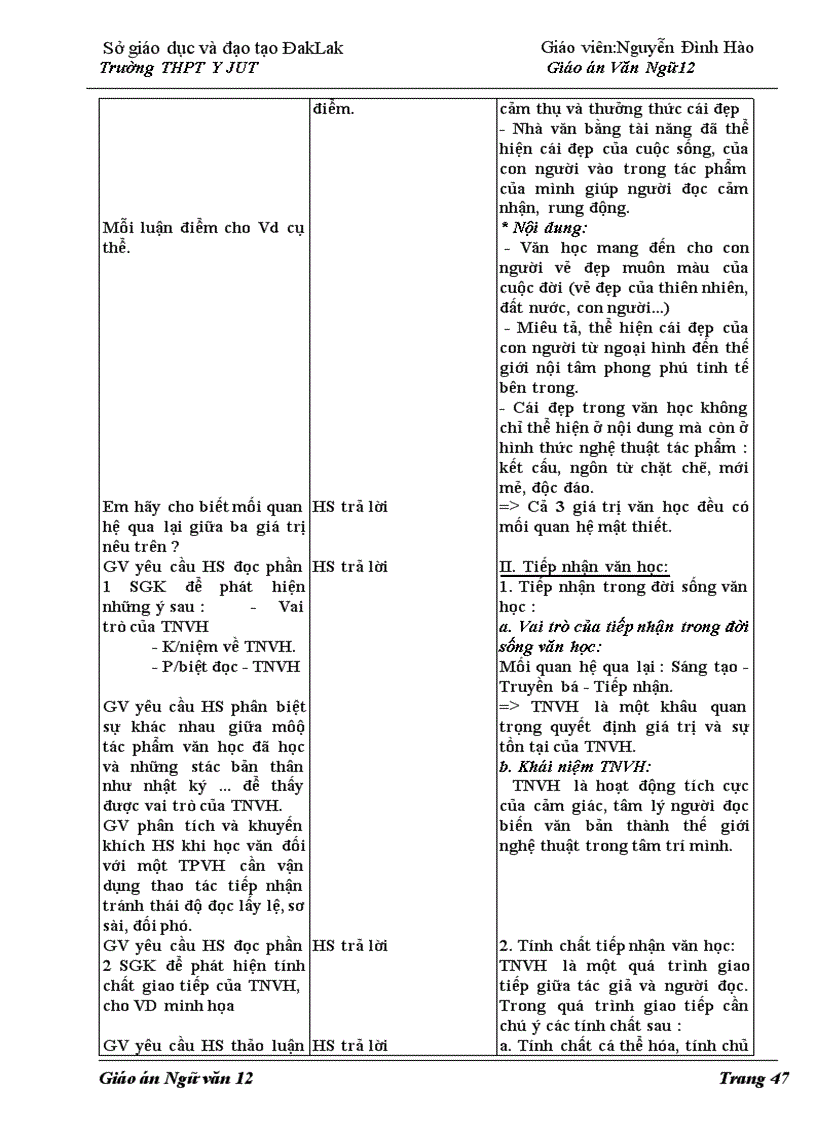 image for page Giáo án ngữ văn 12 ki 2