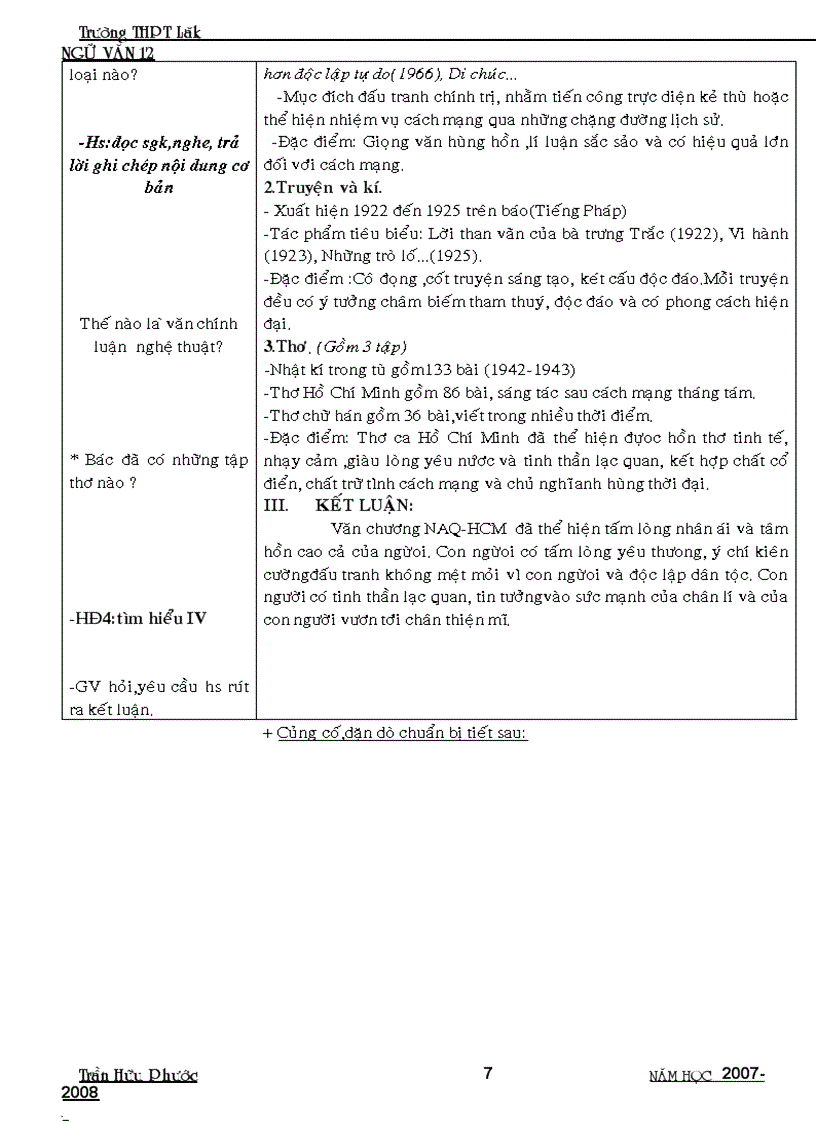 image for page Giáo án ngữ văn 12 mới