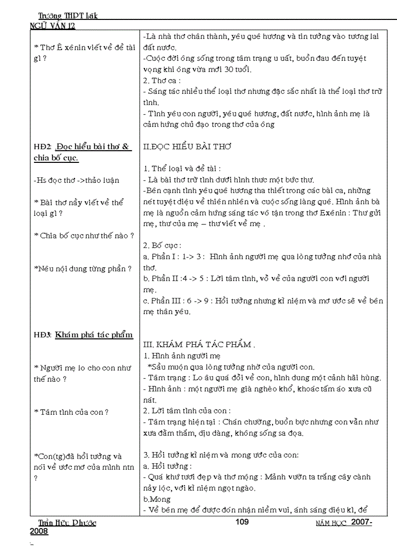 image for page Giáo án ngữ văn 12 mới