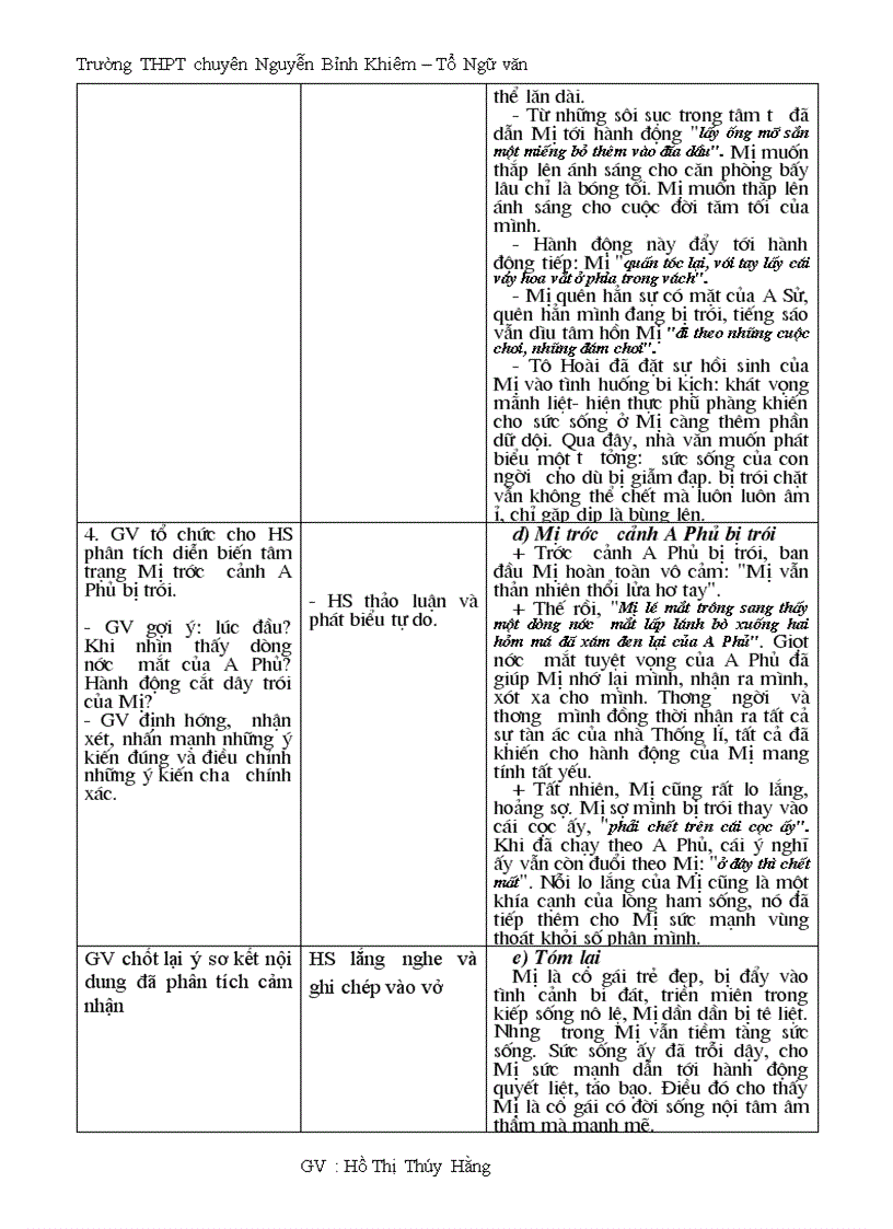 image for page Giáo án Ngữ văn 12 nâng cao HK II