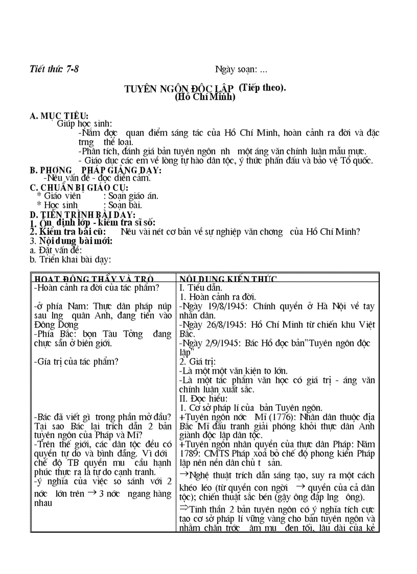 image for page Giáo án ngữ văn 12 tập i