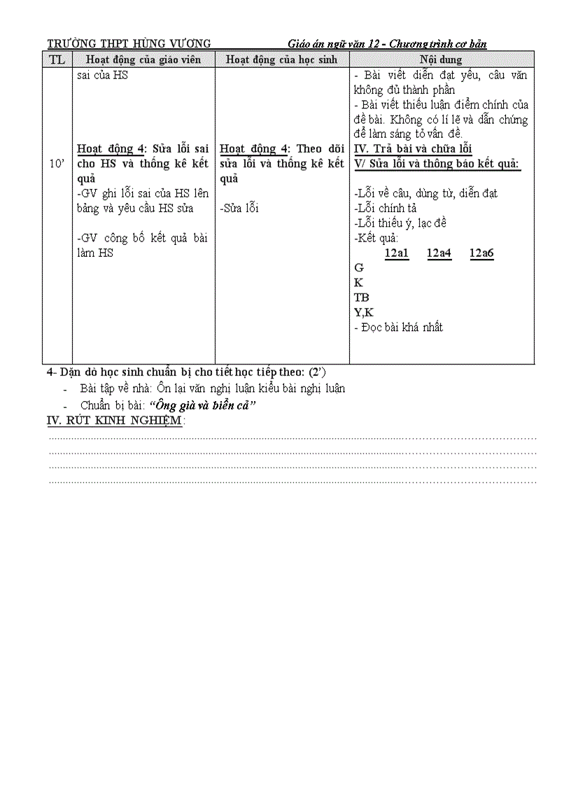 image for page Giáo án ngữ văn 12 cơ bản tuần 27