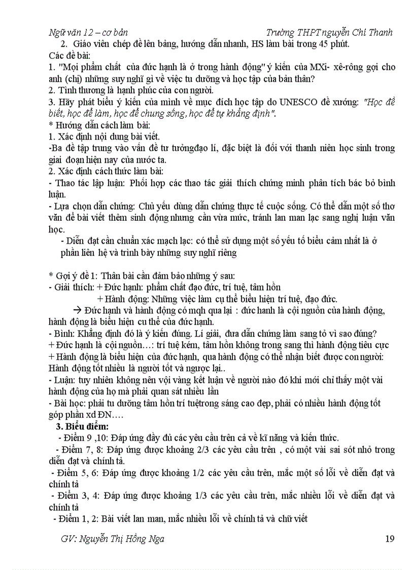 image for page Giáo án ngữ văn CB lớp 12