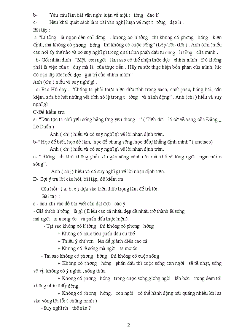 image for page Giao an ôn thi TN THPT