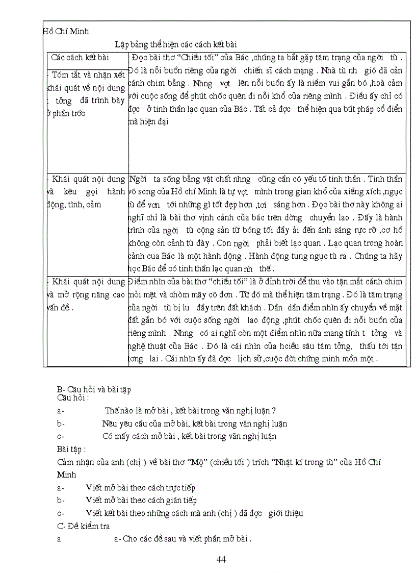 image for page Giao an ôn thi TN THPT