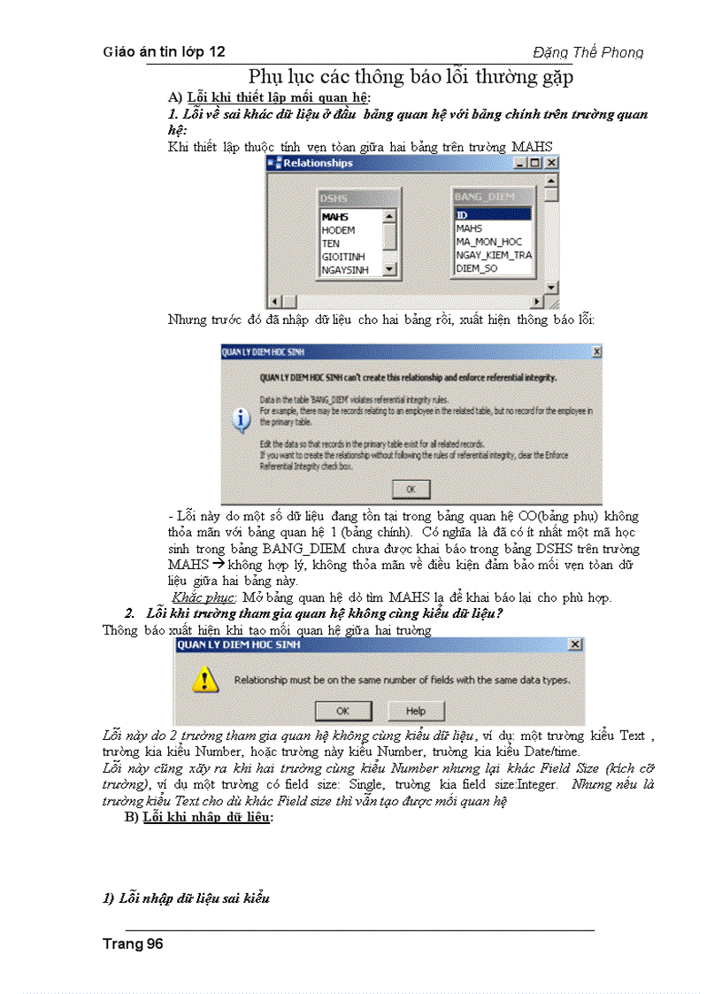 image for page Giáo án Tin học 12