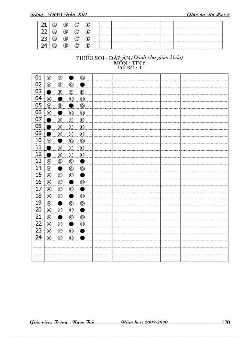 image for page Giáo án tin học 6
