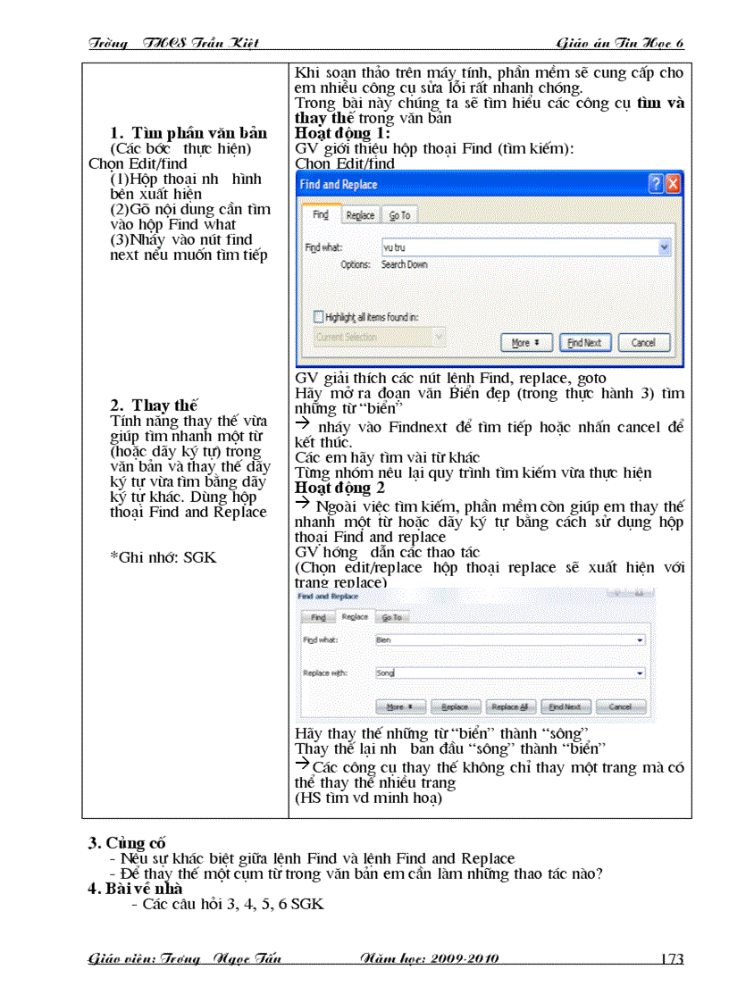 image for page Giáo án tin học 6
