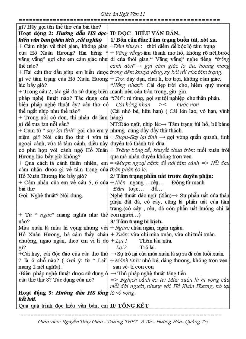 image for page Giao an văn 11 theo chuan KTKN