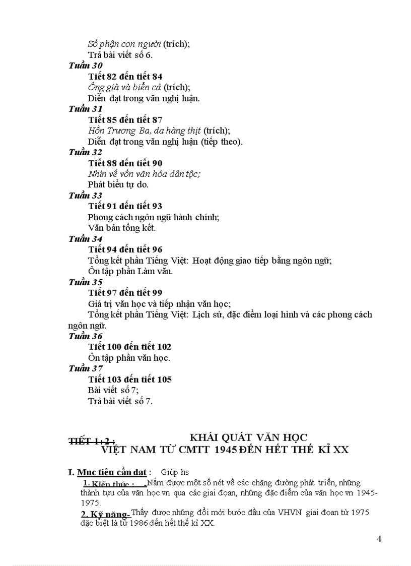 image for page Giáo án Văn 12 Hay