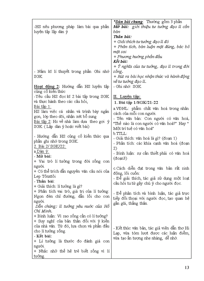 image for page Giáo án Văn 12 Hay