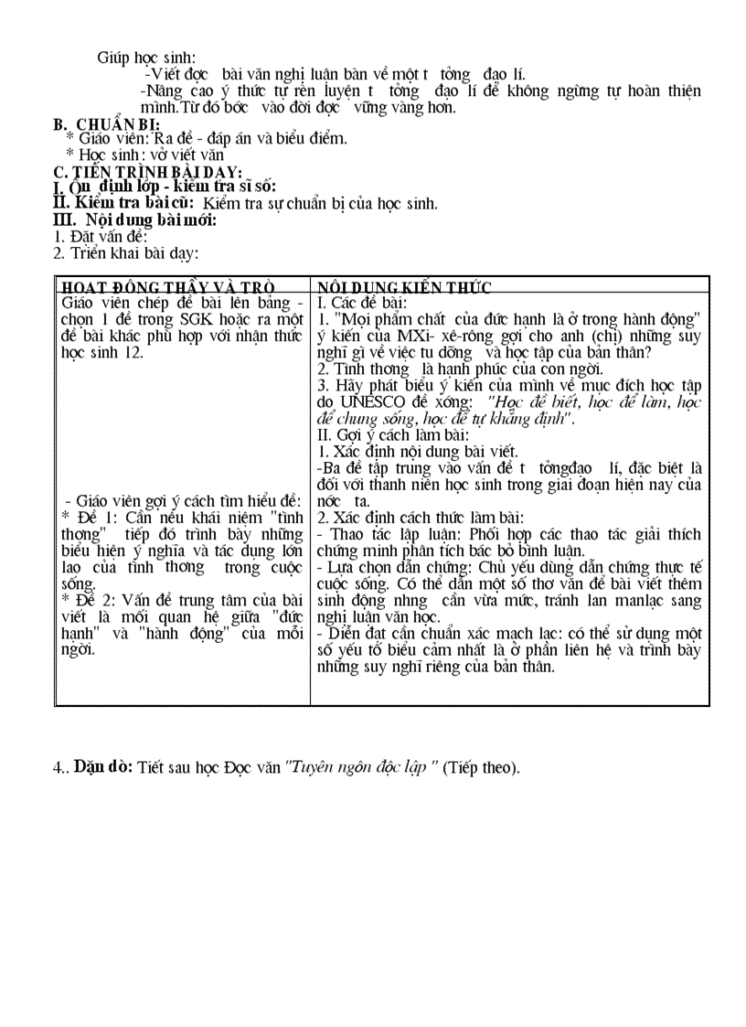 image for page Giao an văn 12 ki II 2009 2010