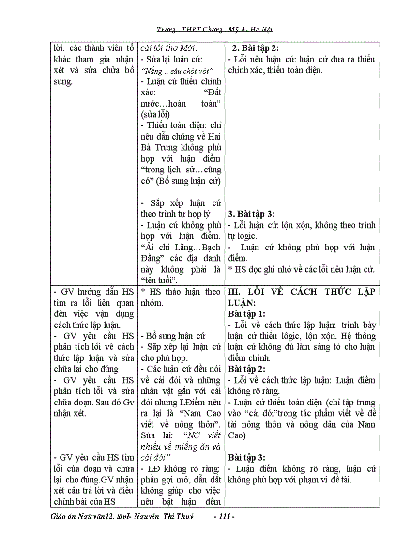 image for page Giáo án van 12 t1 ba cột