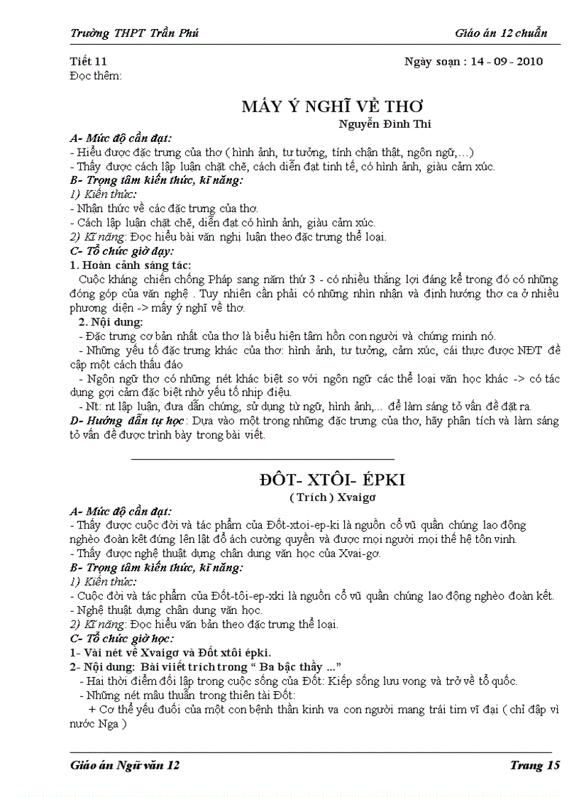 image for page Giao an12 chuanKTKN HK1