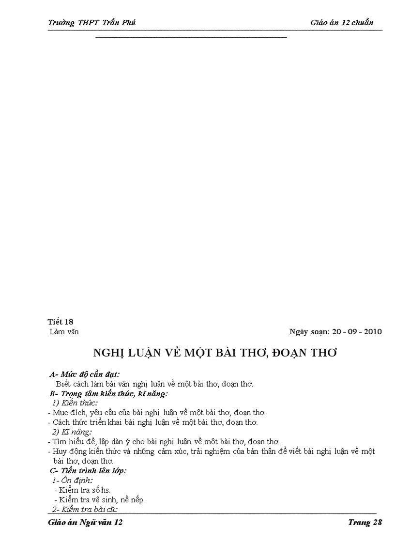 image for page Giao an12 chuanKTKN HK1