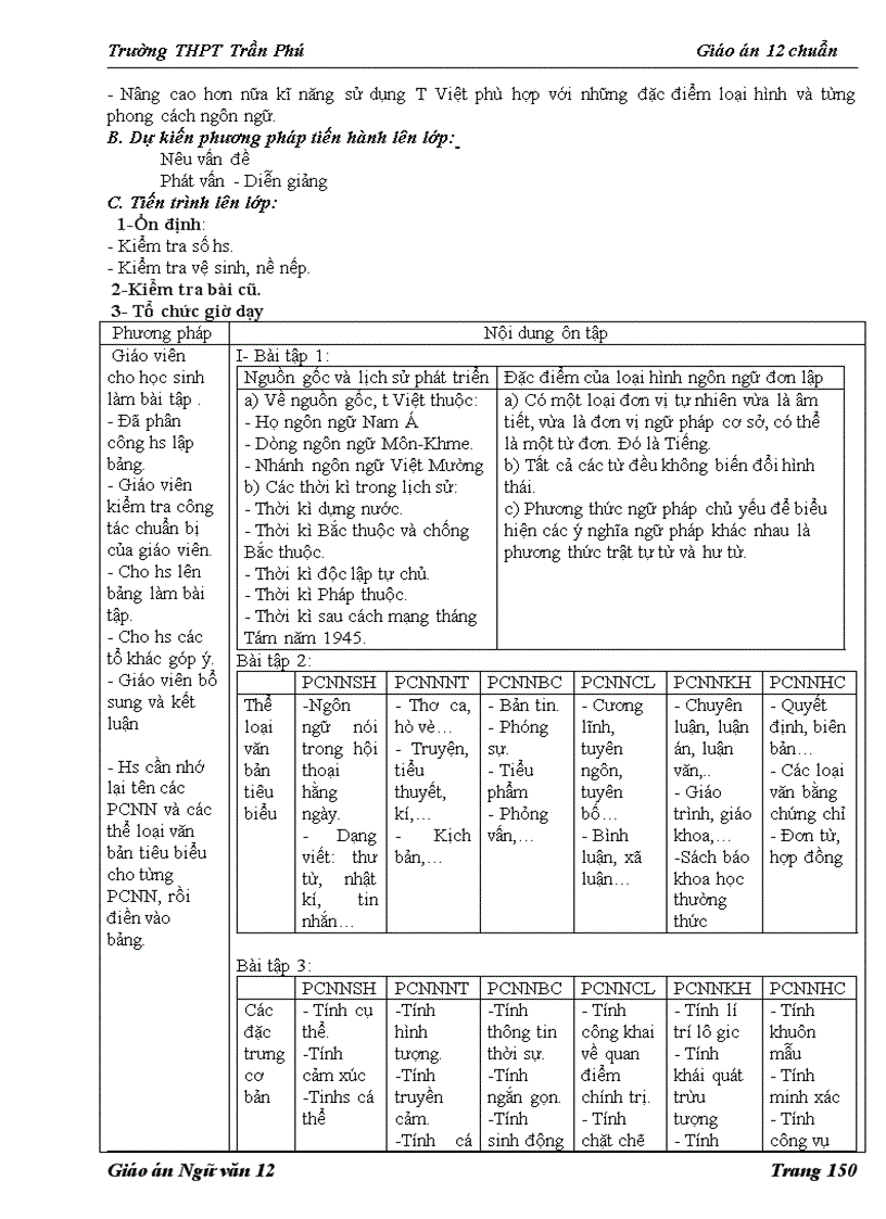 image for page Giao an12 chuanKTKN HK1