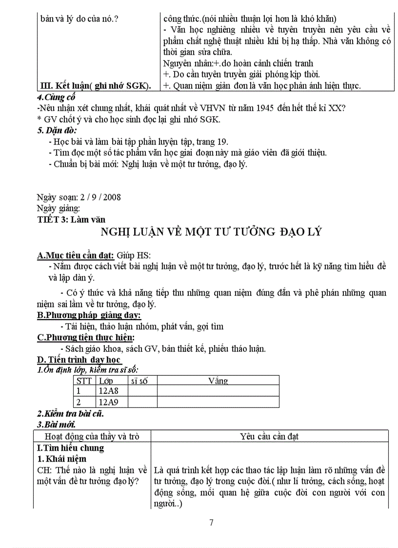 image for page Giáo án 12 chuẩn 1