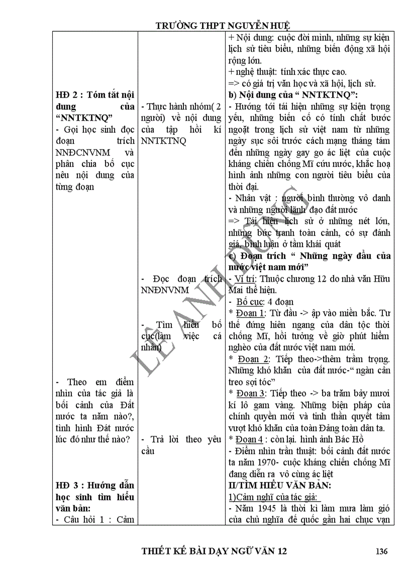 image for page Giáo án Ngữ văn 12 1
