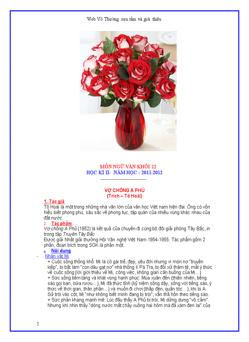 image for page Hướng dẫn ôn tập hk2 ngữ văn 12