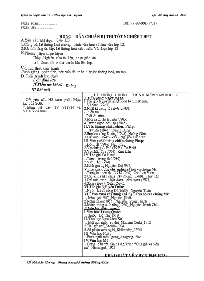 image for page Hướng dẫn ôn thi TN THPT