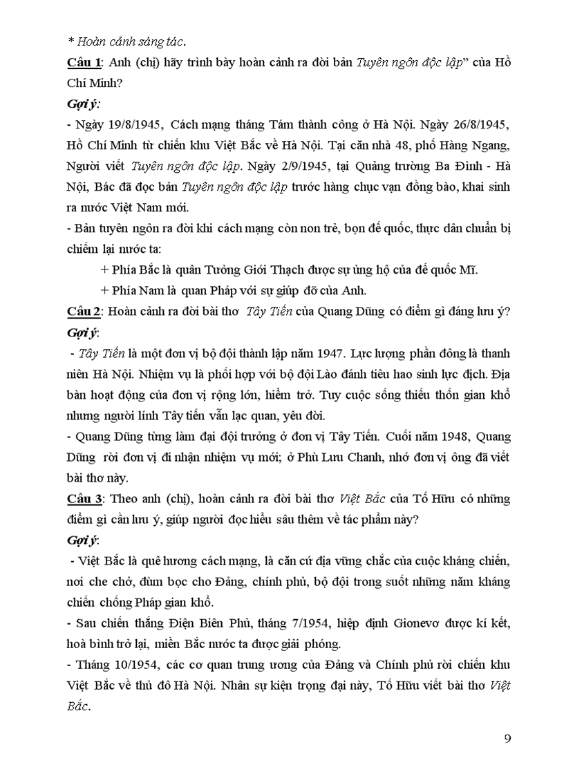 image for page Hướng dẫn ôn thi tốt nghiệp môn văn