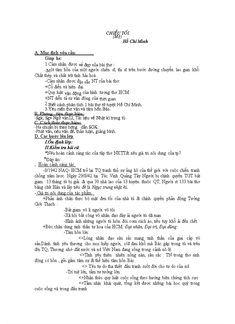 image for page Mộ chiều tối