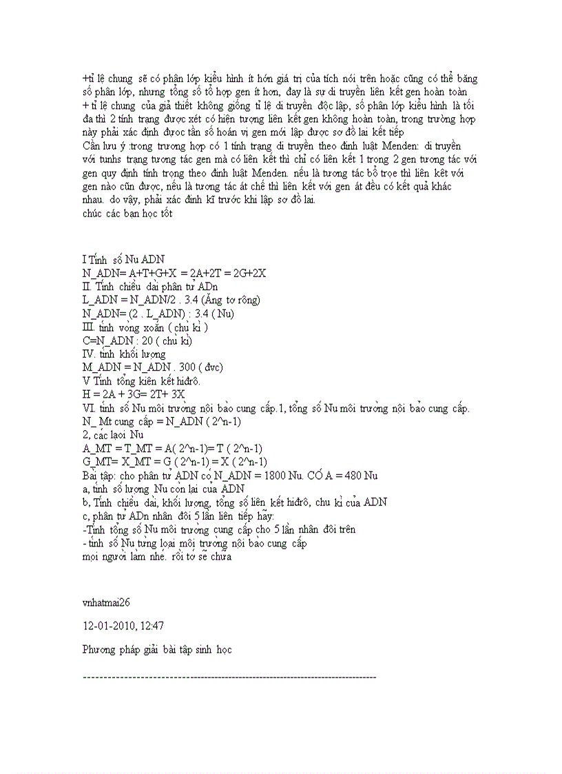 image for page Một số bài tập và phương pháp giải bài tập di truyền