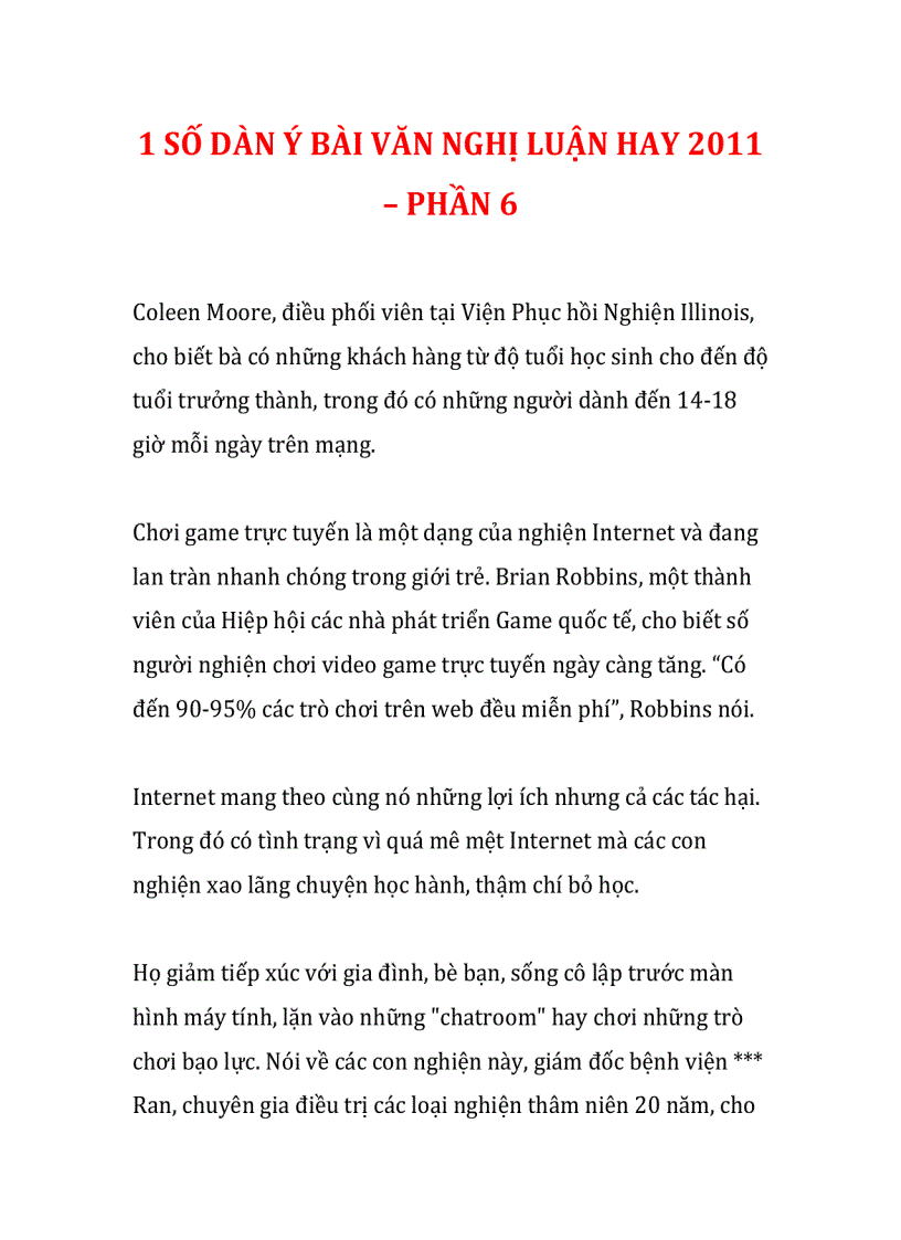 image for page Một số dàn bài nghị luận hay phần 6