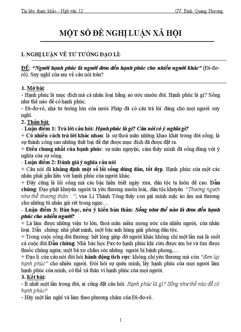 image for page Một số đề bài tham khảo thi tốt nghiệp thpt 2011 2012