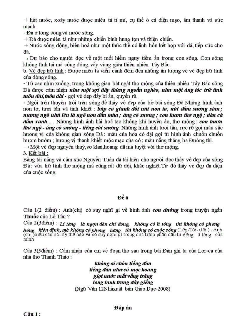 image for page Mot so de KT hoc ky II lop 12