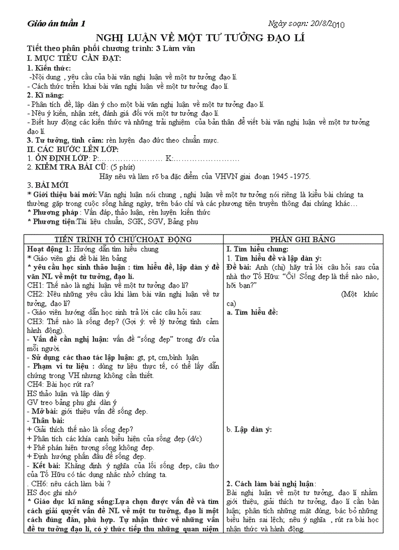 image for page Nghi luan ve mot tu tuong dao li