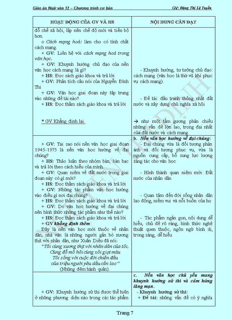 image for page Ngữ văn 12 cơ bản học kì 1 vừa soạn để tt kiểm tra