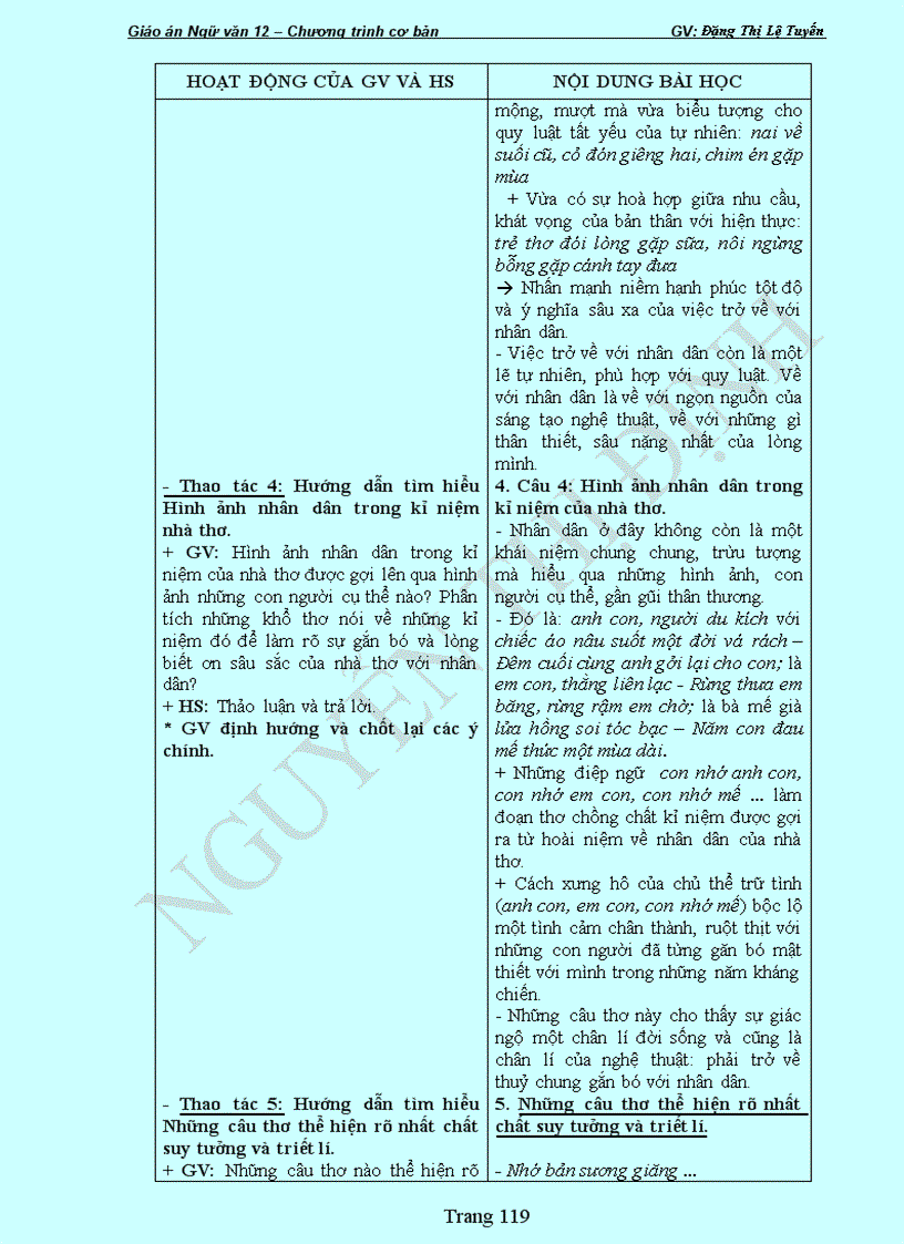 image for page Ngữ văn 12 cơ bản học kì 1 vừa soạn để tt kiểm tra