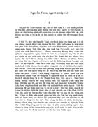 Nguyễn Tuân người nhập vai