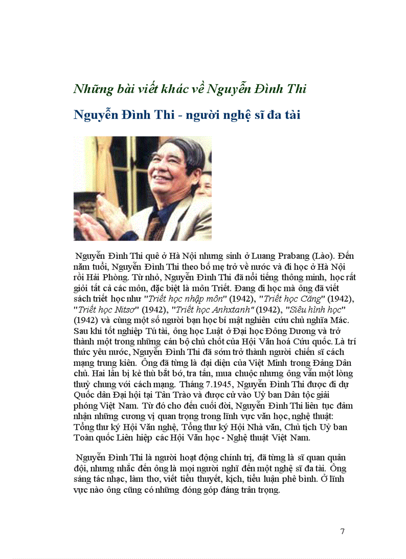 image for page Nhà thơ Nguyễn Đình Thi