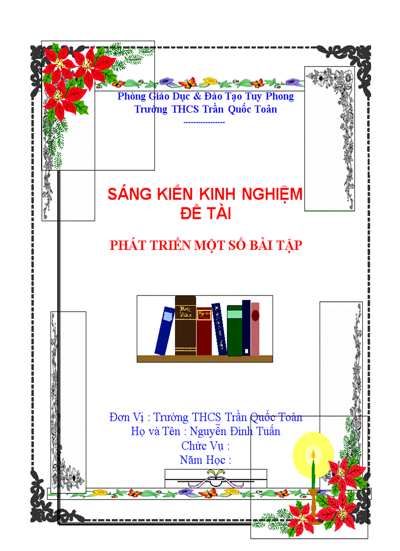 image for page Nhiều BÌA SKKN BÌA GA tuyệt đẹp