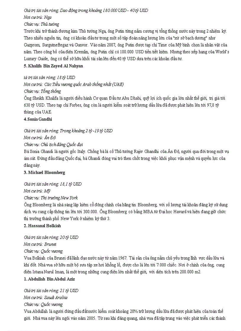 image for page Nước có nhiều dầu nhất