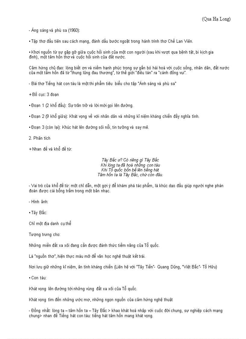 image for page Ôn thi TN Bài Tiếng hát con tàu