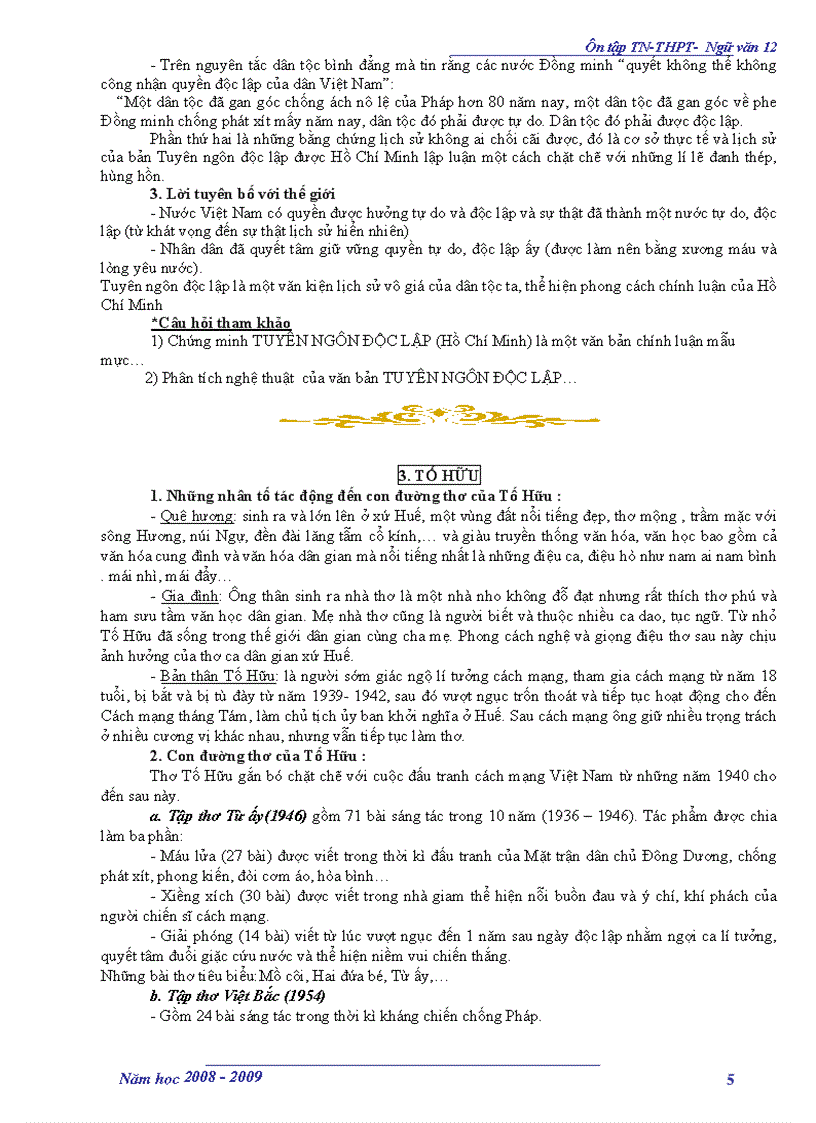 image for page Ôn thi tốt nghiệp ngữ văn 12