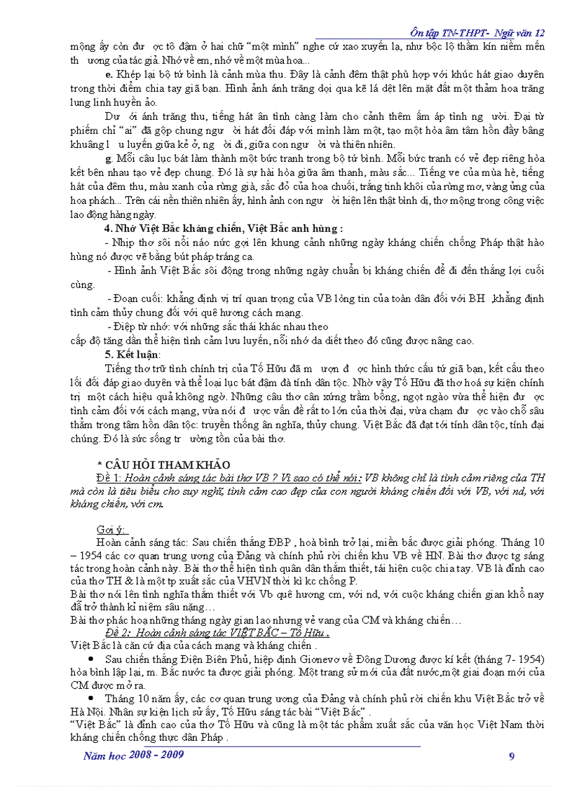 image for page Ôn thi tốt nghiệp ngữ văn 12