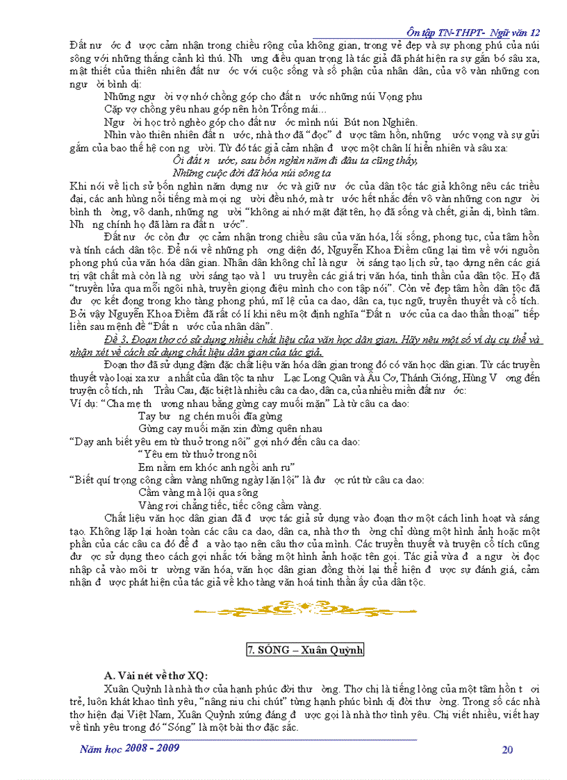 image for page Ôn thi tốt nghiệp ngữ văn 12