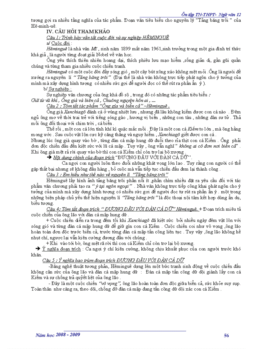 image for page Ôn thi tốt nghiệp ngữ văn 12