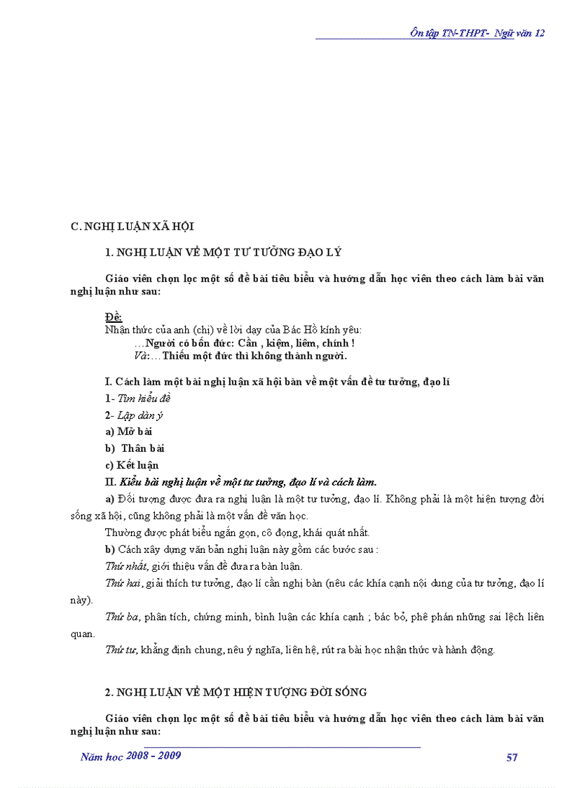 image for page Ôn thi tốt nghiệp ngữ văn 12