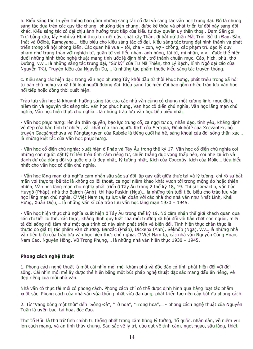 image for page Ôn văn 12 Tổng hợp hay