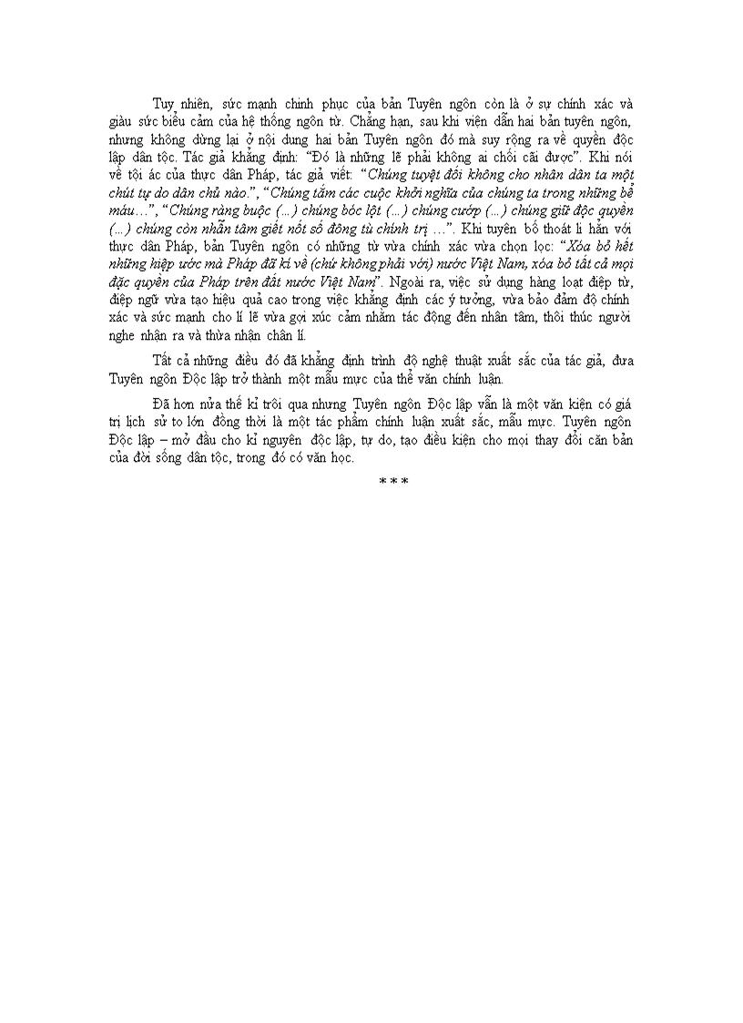 image for page Ôn Tuyên ngôn độc lập