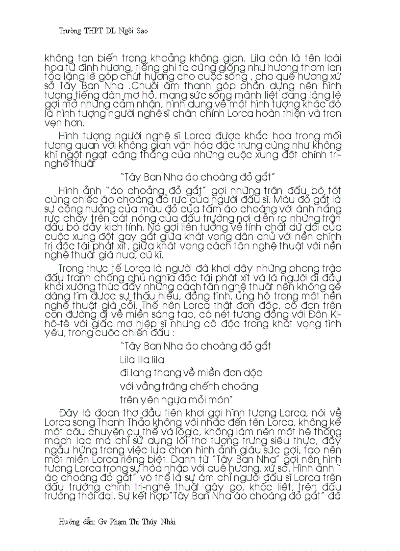 image for page Phân tích đàn ghi ta của Lor ca