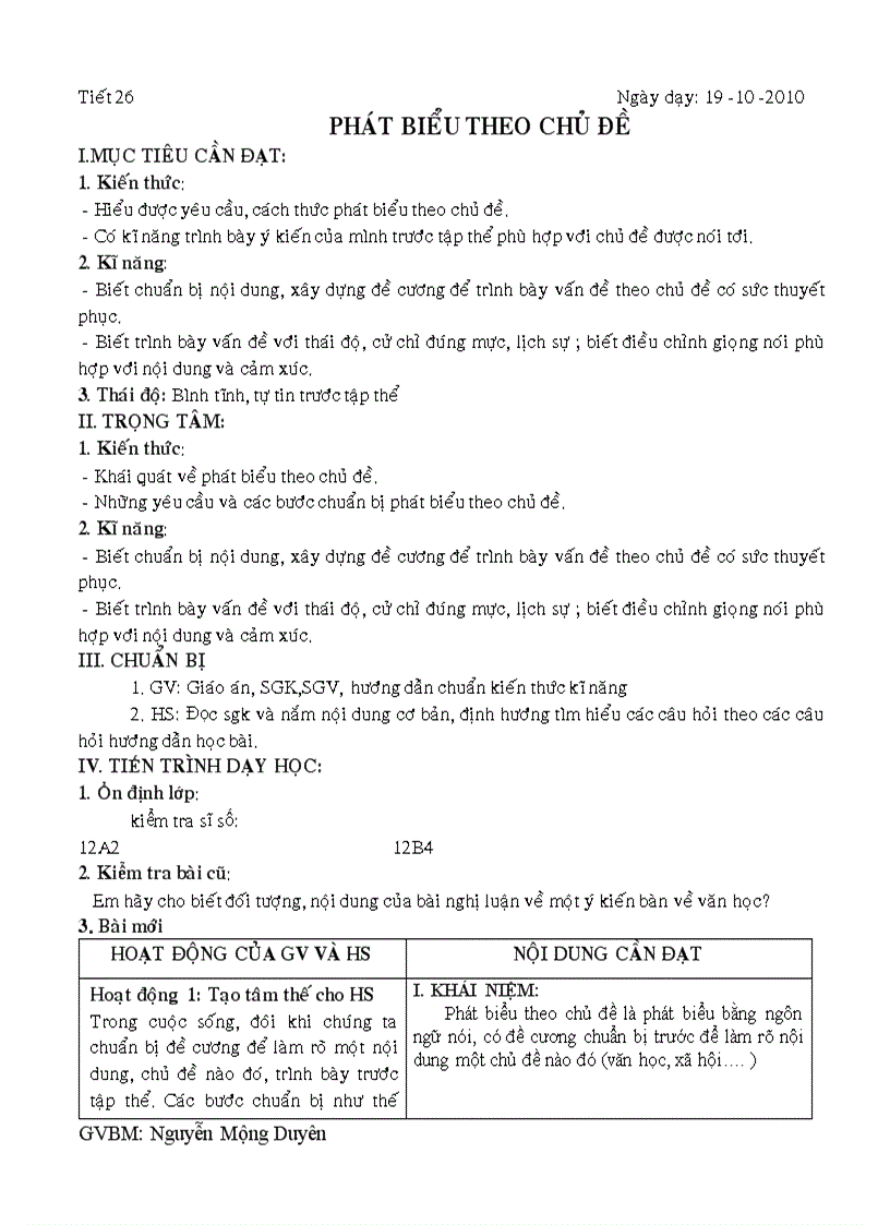 image for page Phat Bieu Theo Chu De