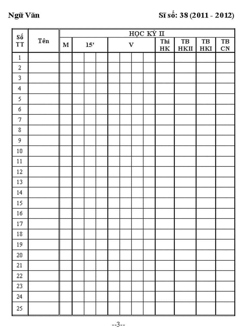 image for page Sổ cá nhân dành cho giao viên