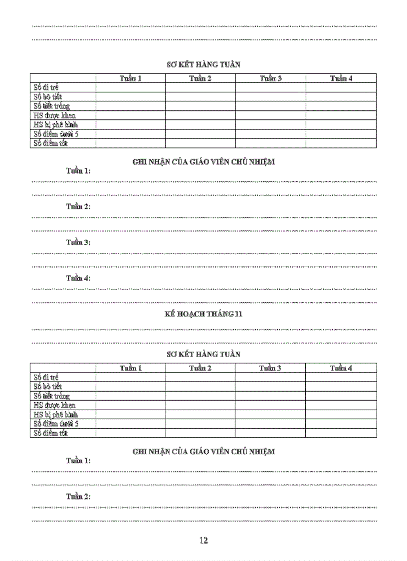 image for page Sỏ chủ nhiệm 2011 2012